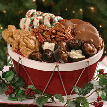 Christmas Drum of Sweets Basket